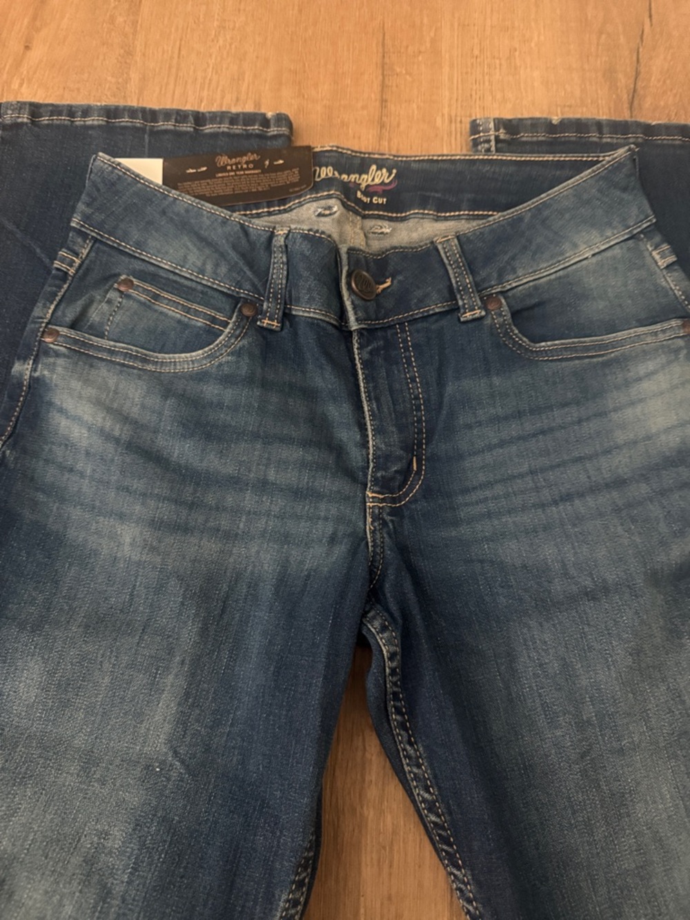 Wrangler Retro Mae jeans- size 5x 34 - Picture 3 of 3